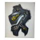 Abstract table, Gilbert AUQUIERE "Fusion XXI" mixed media, 1965