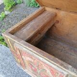 Alsatian wedding chest old 19th