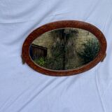 Oval mirror art deco era