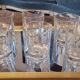 80's whiskey glass