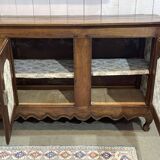 18th century Louis XV 3-door cherrywood sideboard