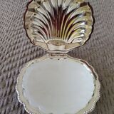 Shell butter dish