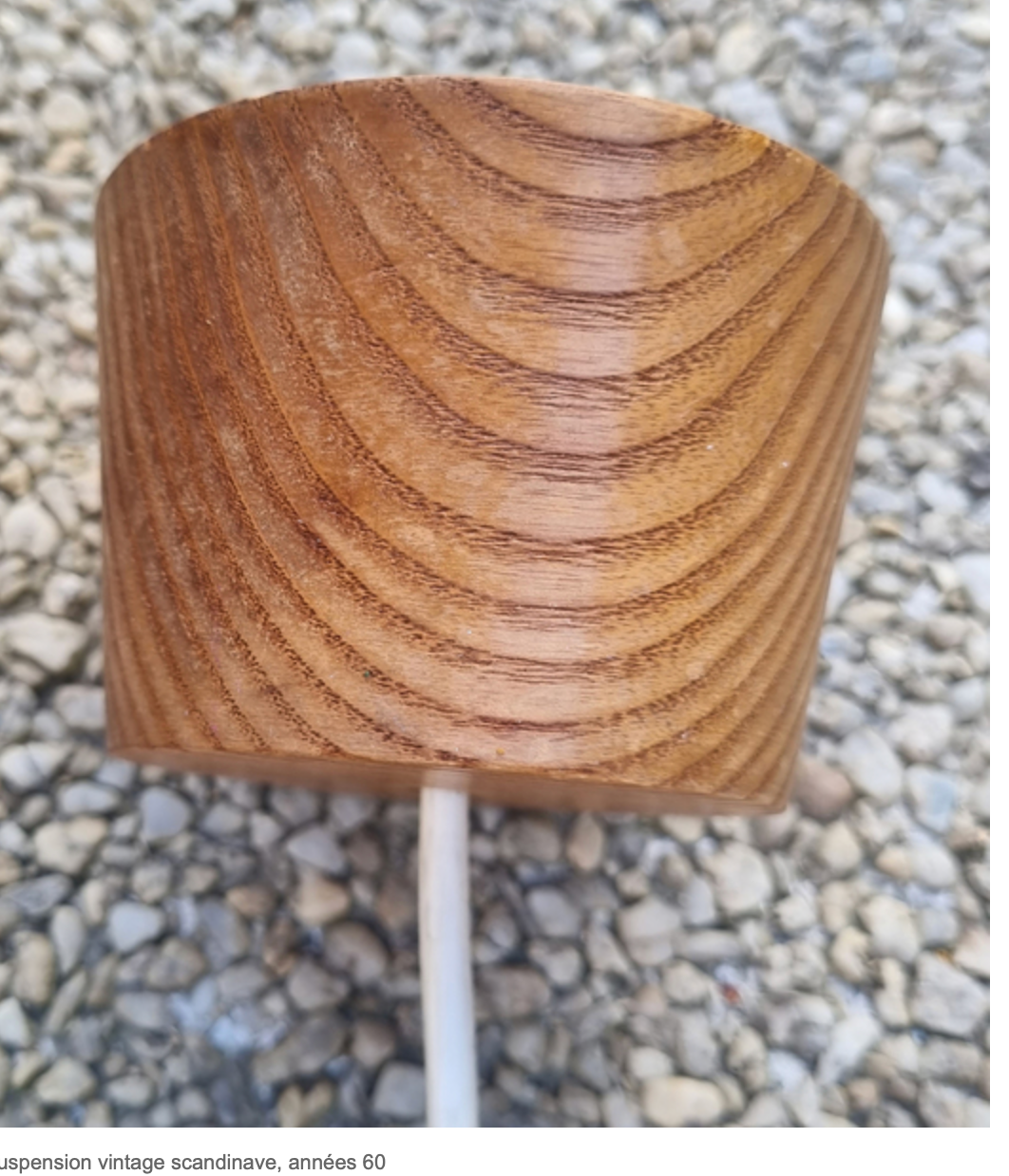 Scandinavian pendant lamp, 60s