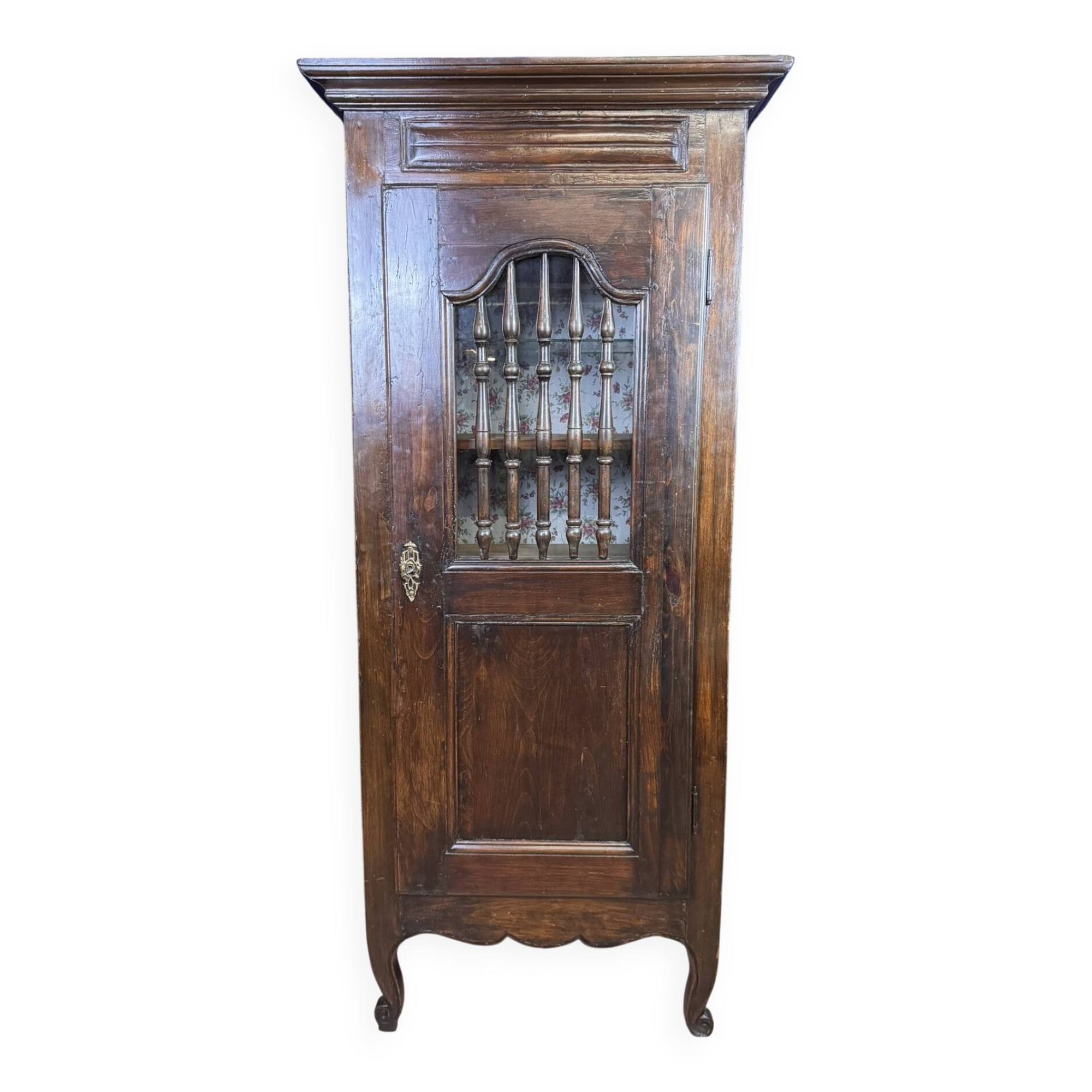 Louis XV period bonnet maker in solid oak circa 1750