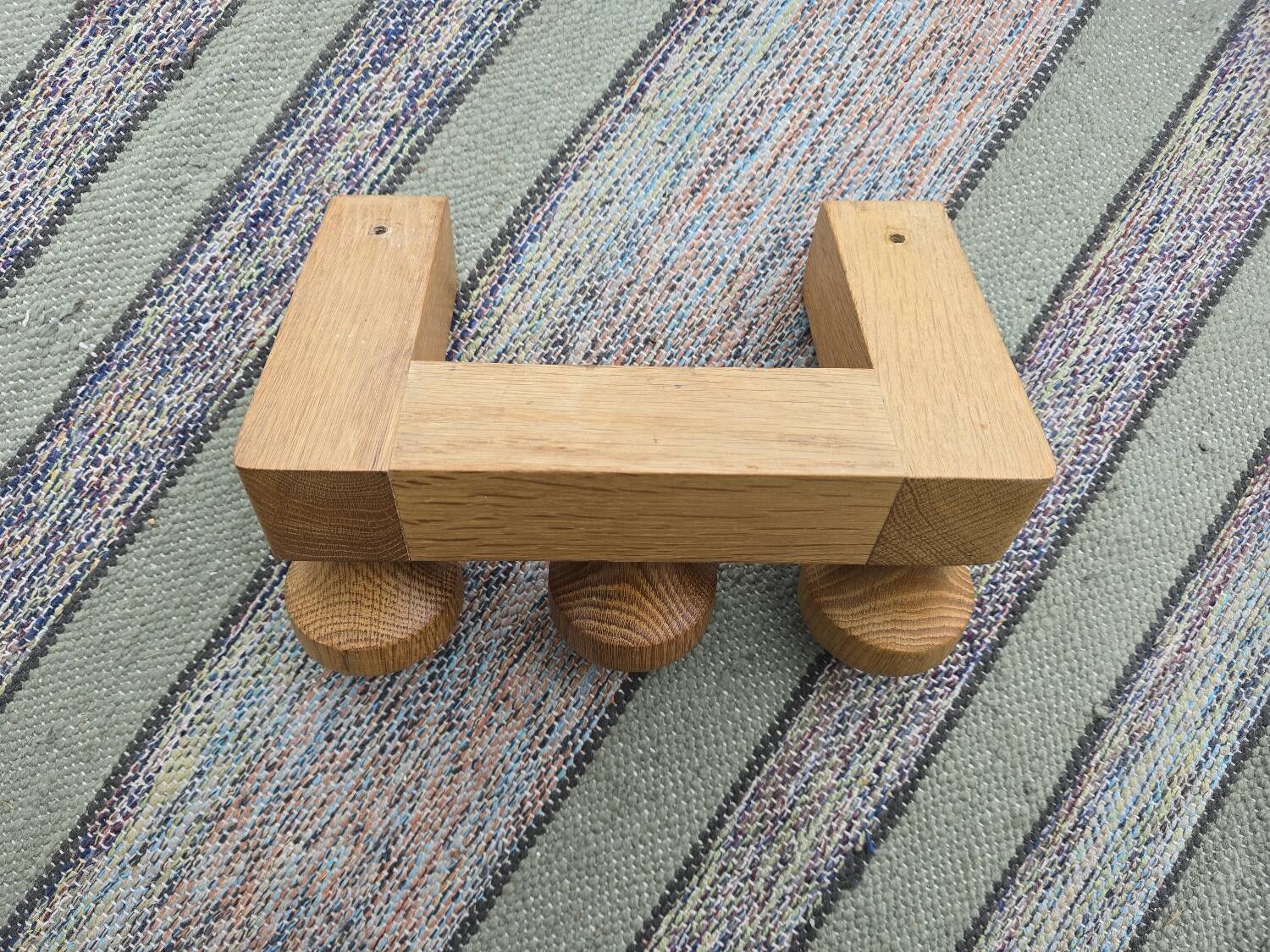 Coat rack with 3 hooks by Guillerme and Chambron