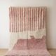 Pure wool rug, traditional handmade artisan creation, 1.5/2.5 m.