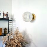 Farell globe wall light