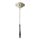 Punch ladle Christofle in ebony and silver-plated metal
