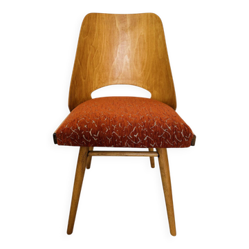 Chaise vintage par Oswald Hardtl pour Ton, Tchécoslovaquie années 1960.