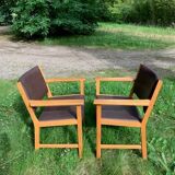 2 fauteuils Hans Wegner - Danemark années 60
