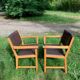 2 Hans Wegner armchairs - Denmark 1960s