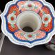 Paire de Vases Cornets Japonais Imari | Décor de Grues & Rouge de Fer