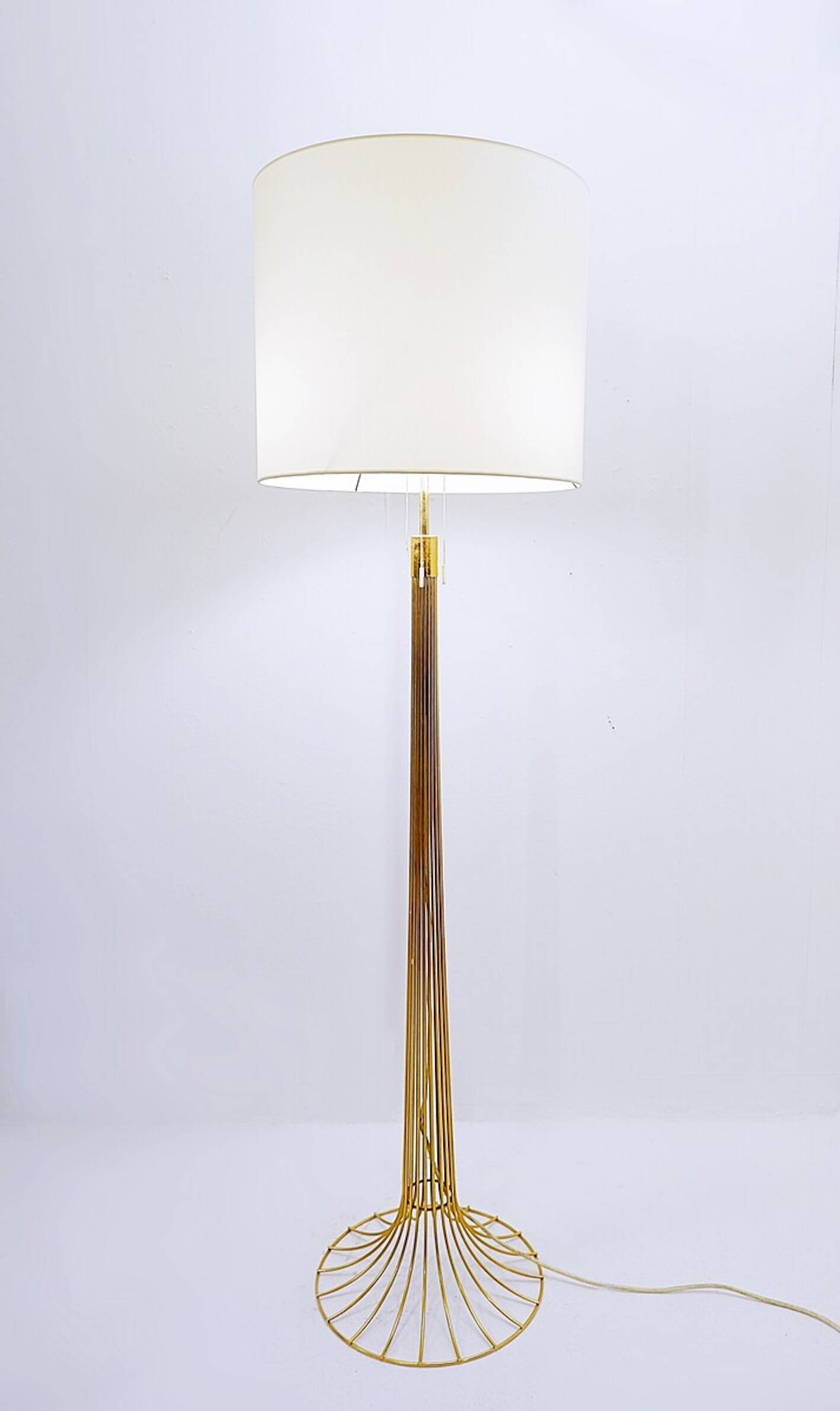 Mid Century Modern Floor Lamp Kinkeldey- a pair available