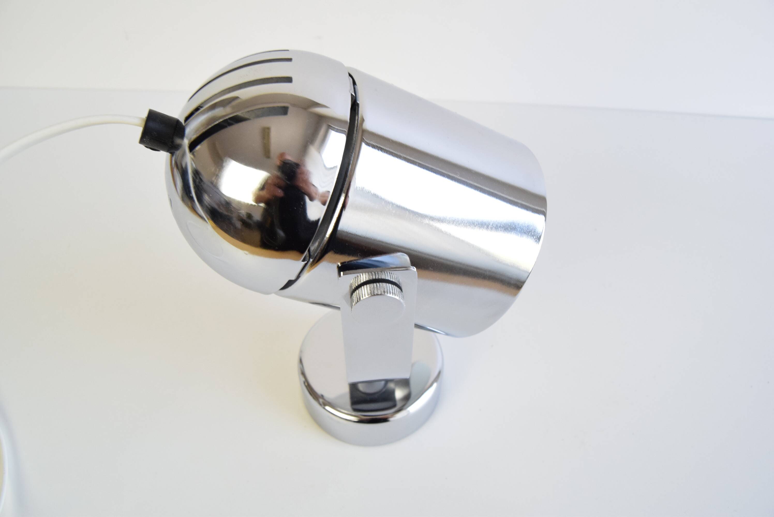 Chrome wall Lamp by Stanislav Indra for Combi Lux, 1970's.