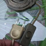 Art Deco gooseneck lamp