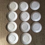 Series of 11 plates
