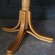 Armchair american turning desk wood hanger chene clair 1960 cannage