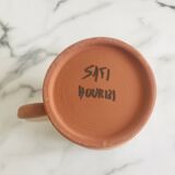 Safi terracotta handled vase