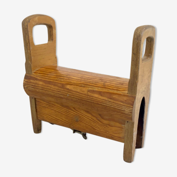 A pair of stools "pommel horse" 60s