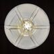 Large Murano glass pendant lamp by Mazzega, Italy, 1960s.