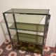 Chrome and smoked glass shelf