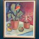 Swedish Oil on Panel – “Still Life” by Valbo – Signed – Vintage & Framed