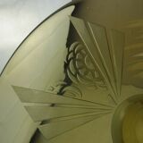 Coupe, en verre gravé à l'acide, A Delatte