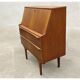 Secrétaire scandinave en teck années 60