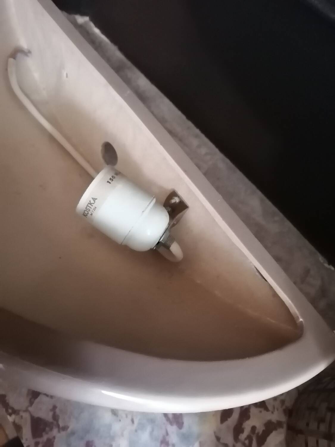 3 Kostka enamelled ceramic wall lights