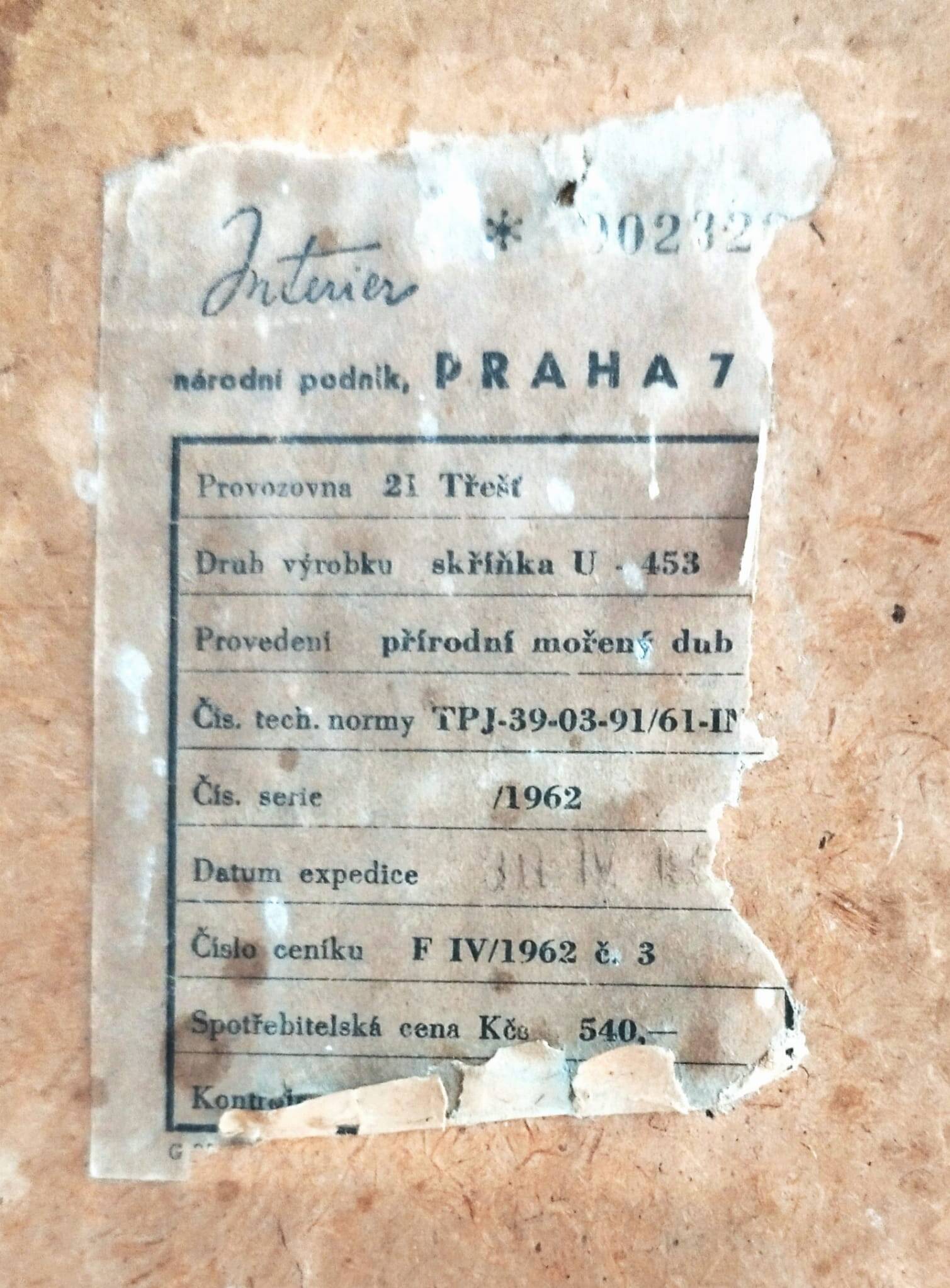 Chest of Drawers by Jiří Jiroutek for Cesky Nabytek, Czechoslovakia, 1960s