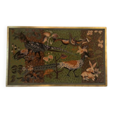 Andre Minaux Green Tapestry