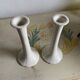 Rare - pair of ikea idyll vintage candlesticks - chic country style