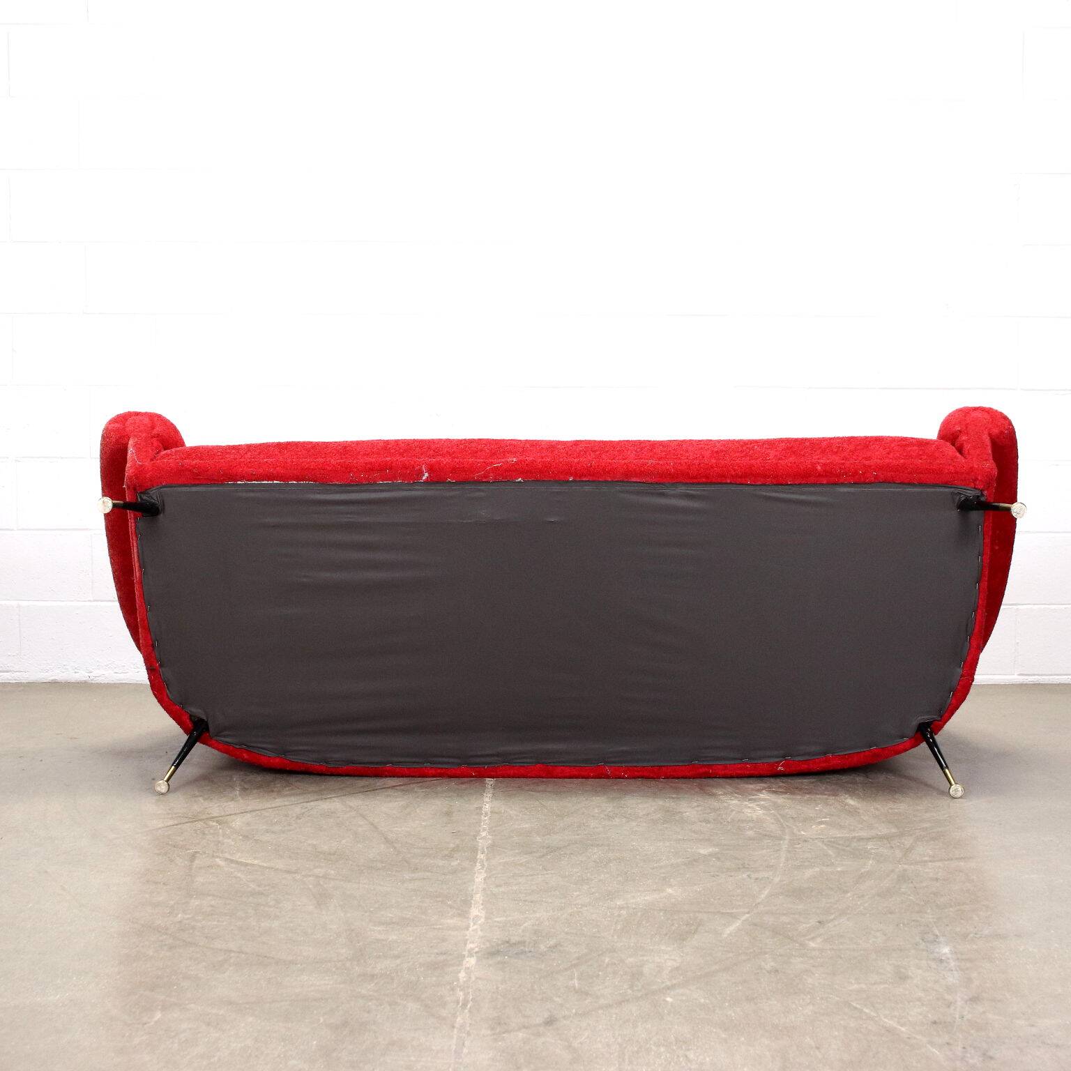 Three-seater sofa from the 1950s-60s