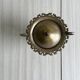 Antique silver-plated sugar bowl with handles