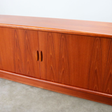 Dyrlund Denmark 1950s drum teak credence
