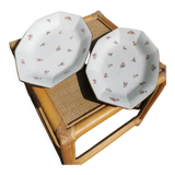 Porcelain serving dishes