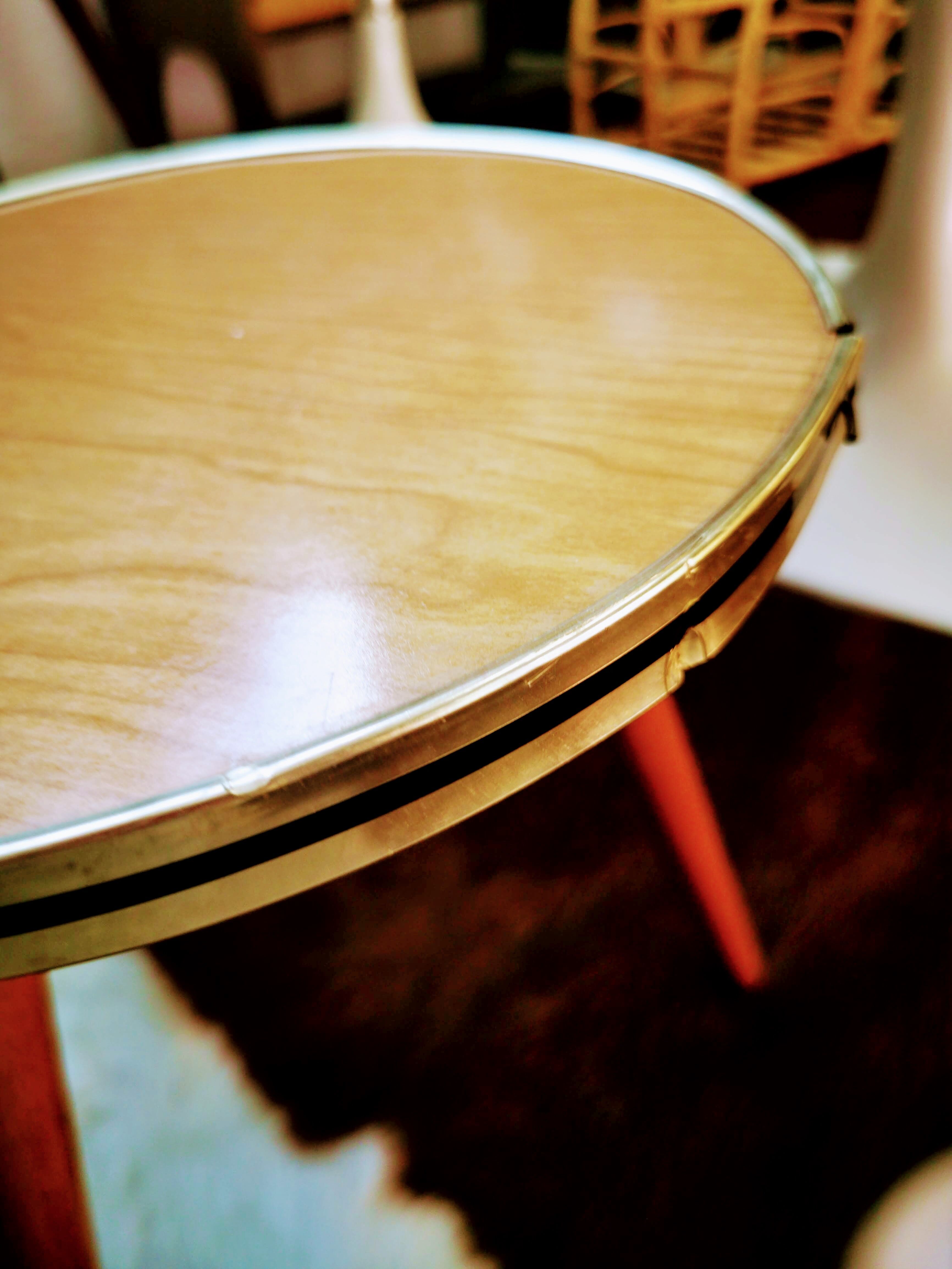 Vintage tripod side table