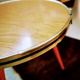 Vintage tripod side table