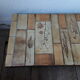 Coffee table Roger Capron model "herbarium"