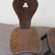 Lot 6 mountain known as savoy saddle vintage chairs