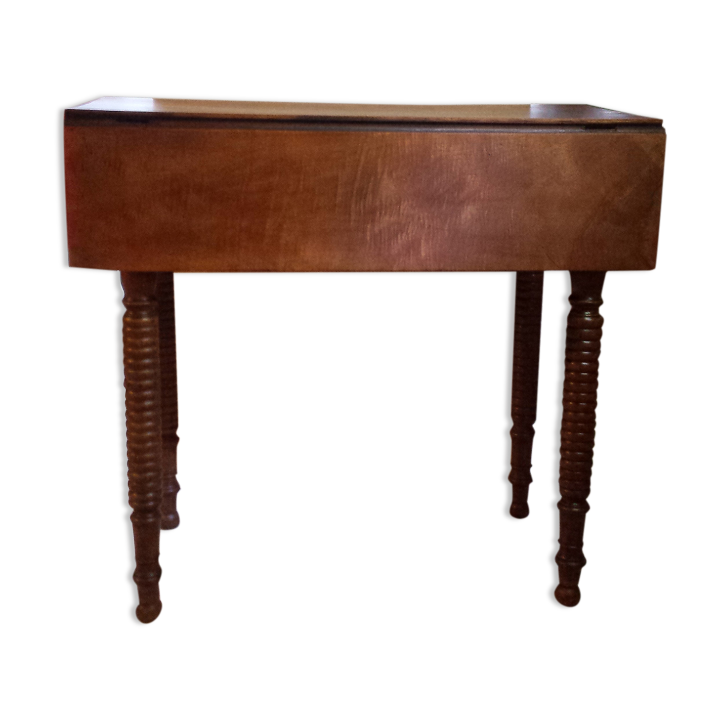 Wooden table with extensions