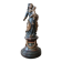 Ancient polychrome wooden sculpture representing the Virgin and Child, from