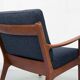 Fauteuils Senator en Teck et Laine par Ole Wanscher pour France & Søn, 1960s