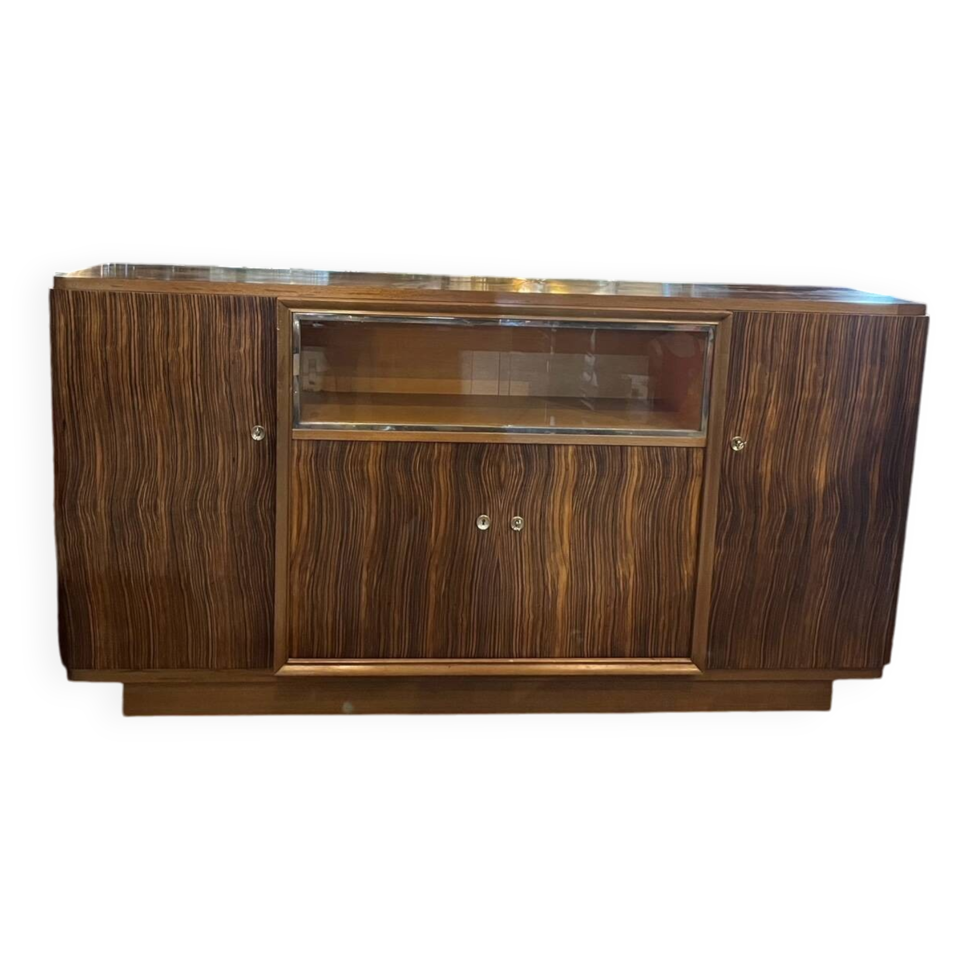 art deco sideboard in macassar ebony
