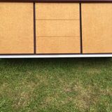 Vintage sycamore sideboard Mario Sabot 1970
