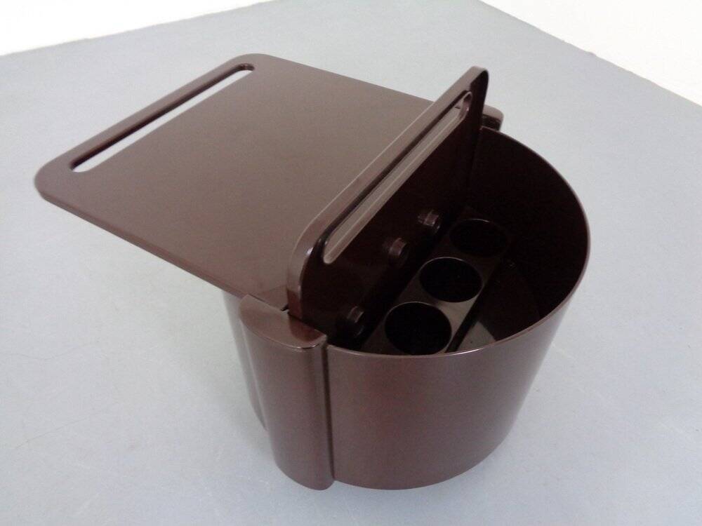 Rollable Bar Cart by Livia Castelli for Kastilia, Spain, 1970s