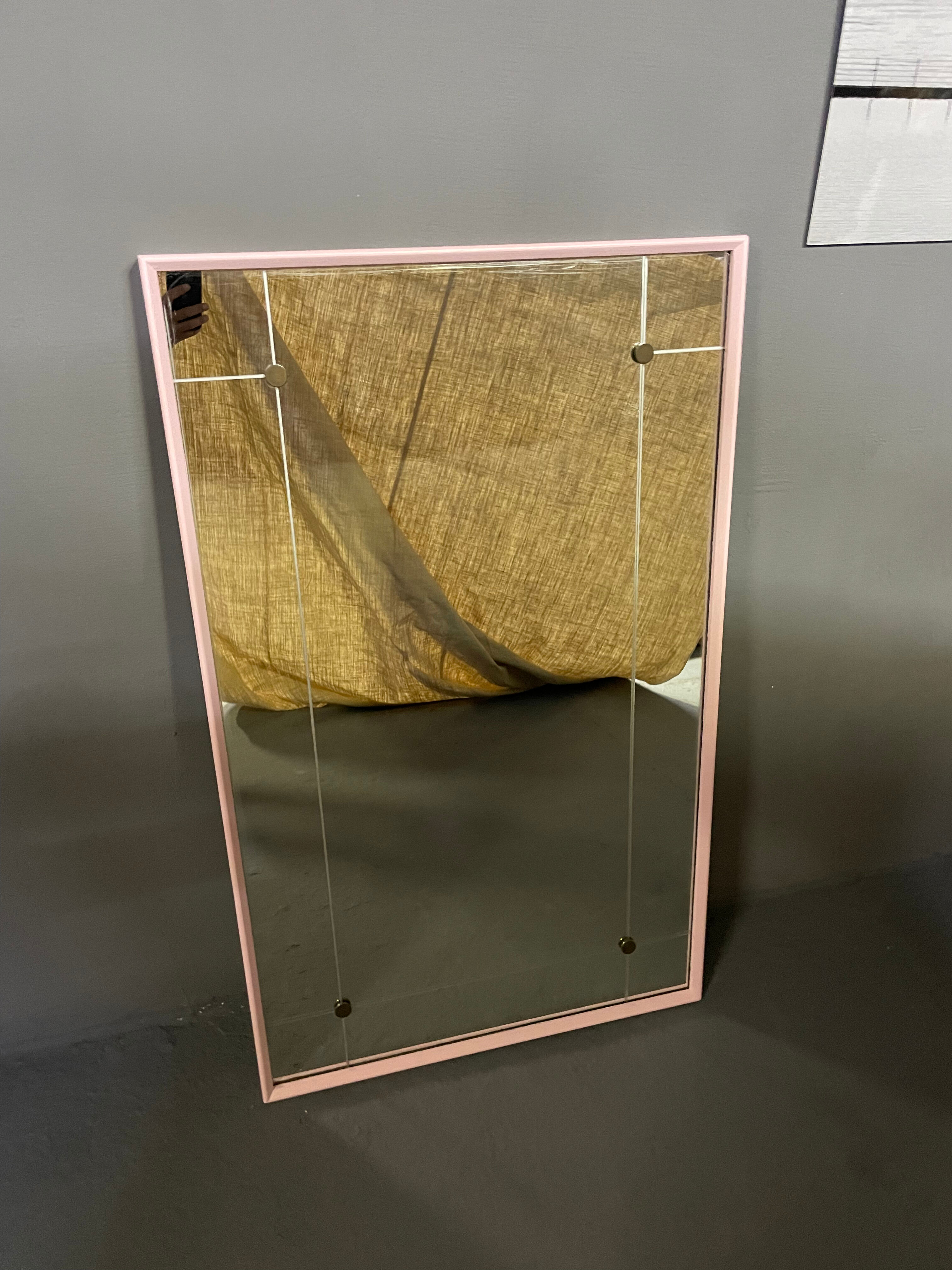 Mirror XL Pink Art Deco