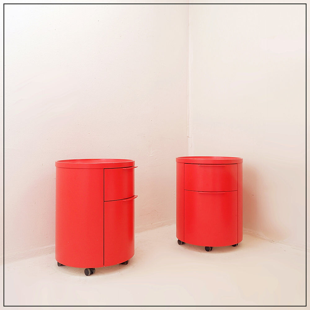 Cylindrical drawer furniture set conga - thomas althaus for schönbuch