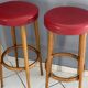 Pair of Bar stools from Baumann vintage 1970s