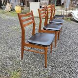 4 Scandinavian chairs from the 1960s